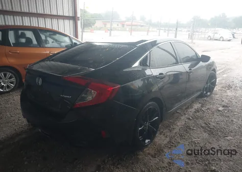 2021 Honda Civic Sport from USA, damaged, VIN 19XFC2F89ME000909